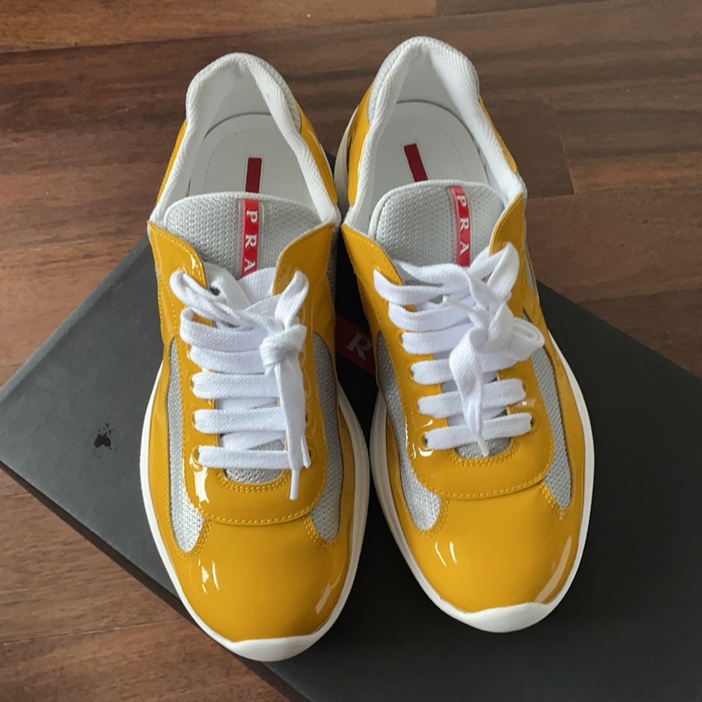 LIMITED PRADA new American cup bike fabric sneaker - Picture 5 of 5